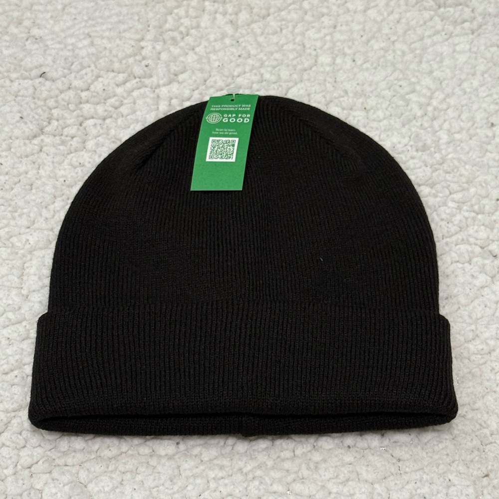 GAP Black Knit Beanie